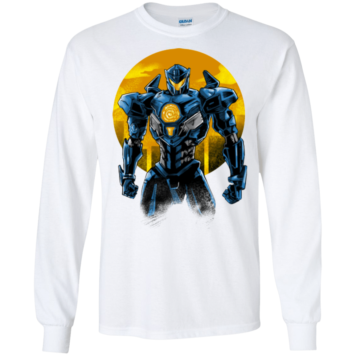 T-Shirts White / S Titan Avenger Men's Long Sleeve T-Shirt