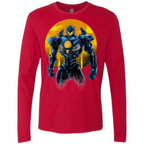 T-Shirts Red / S Titan Avenger Men's Premium Long Sleeve