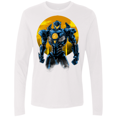 T-Shirts White / S Titan Avenger Men's Premium Long Sleeve