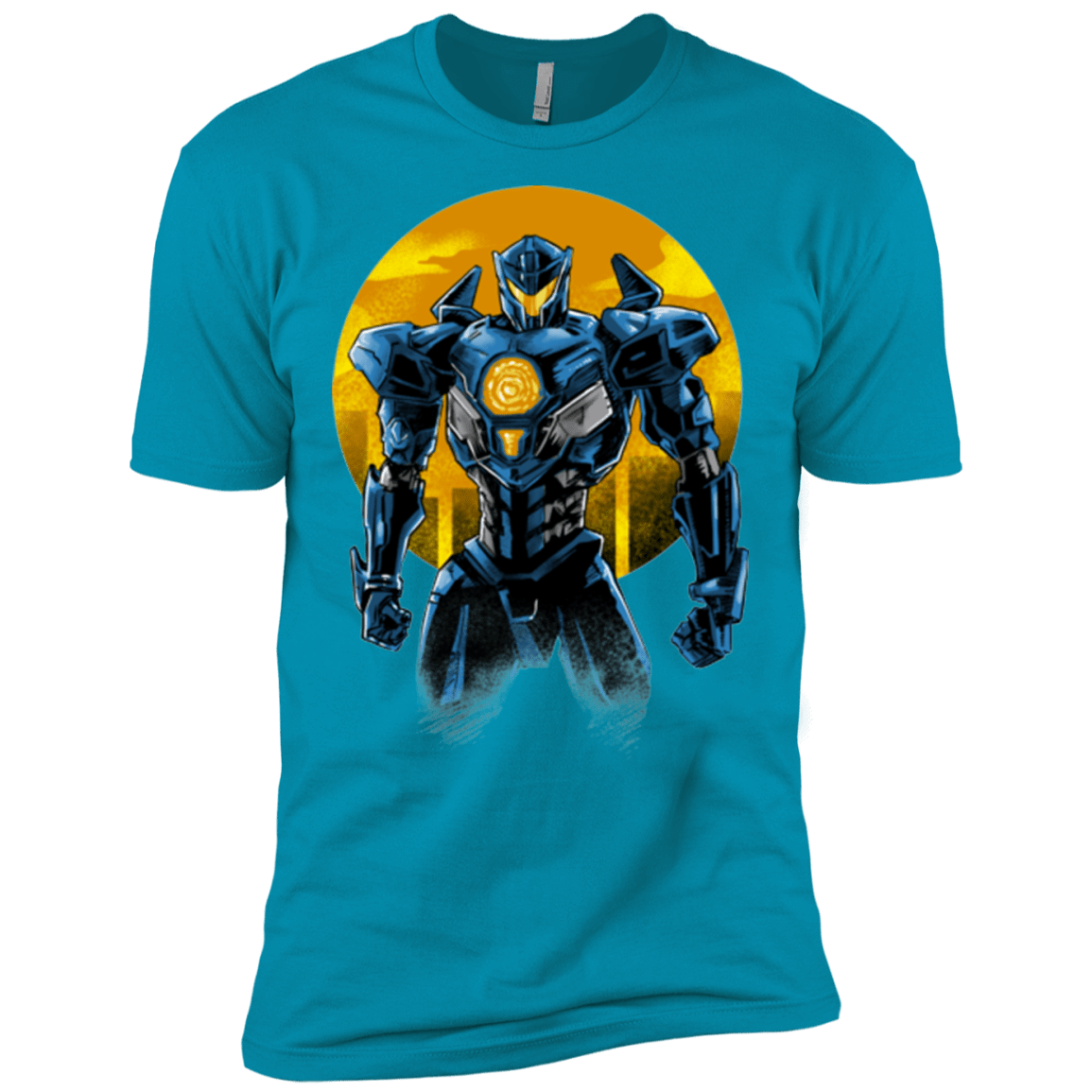 T-Shirts Turquoise / X-Small Titan Avenger Men's Premium T-Shirt
