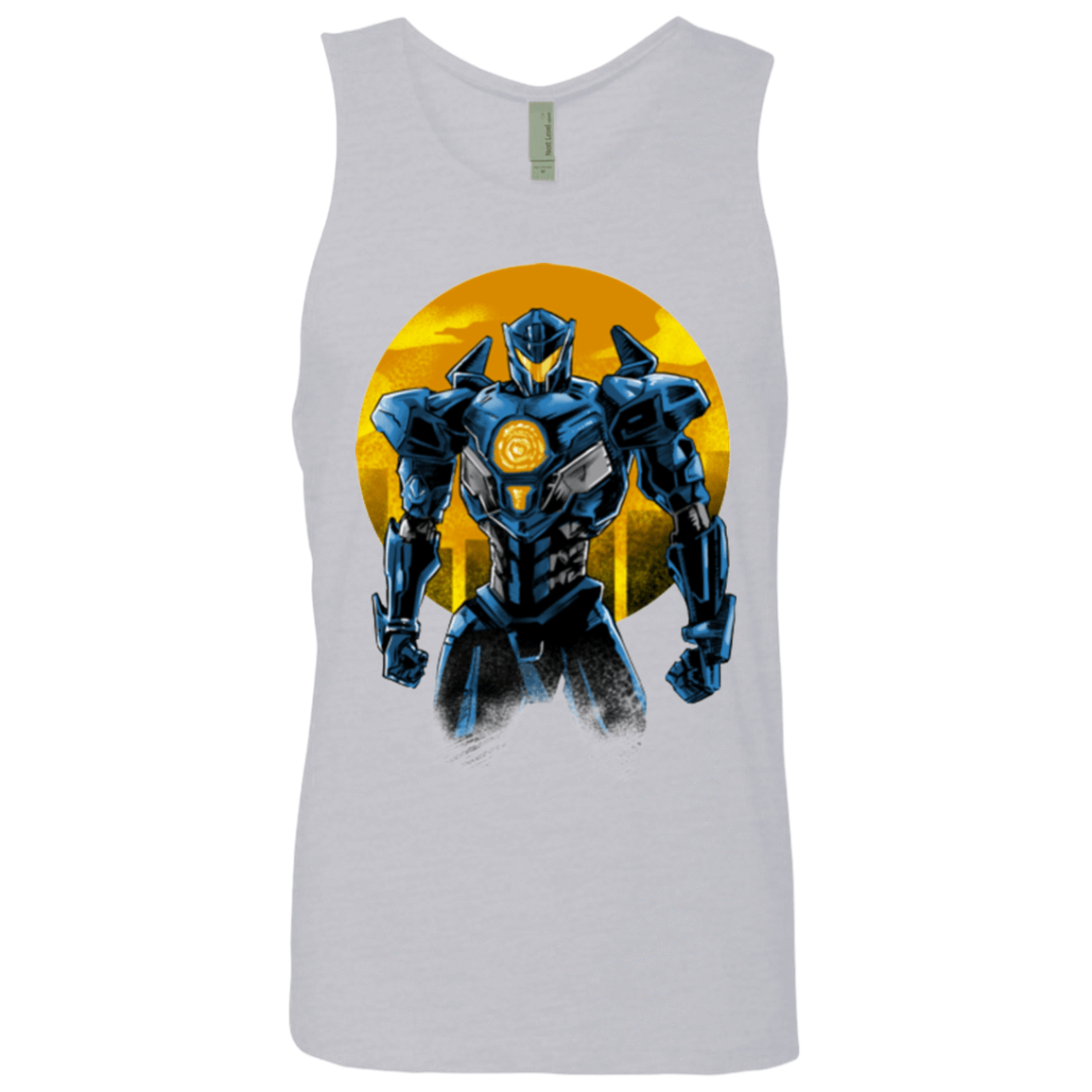 T-Shirts Heather Grey / S Titan Avenger Men's Premium Tank Top