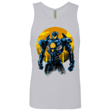 T-Shirts Heather Grey / S Titan Avenger Men's Premium Tank Top