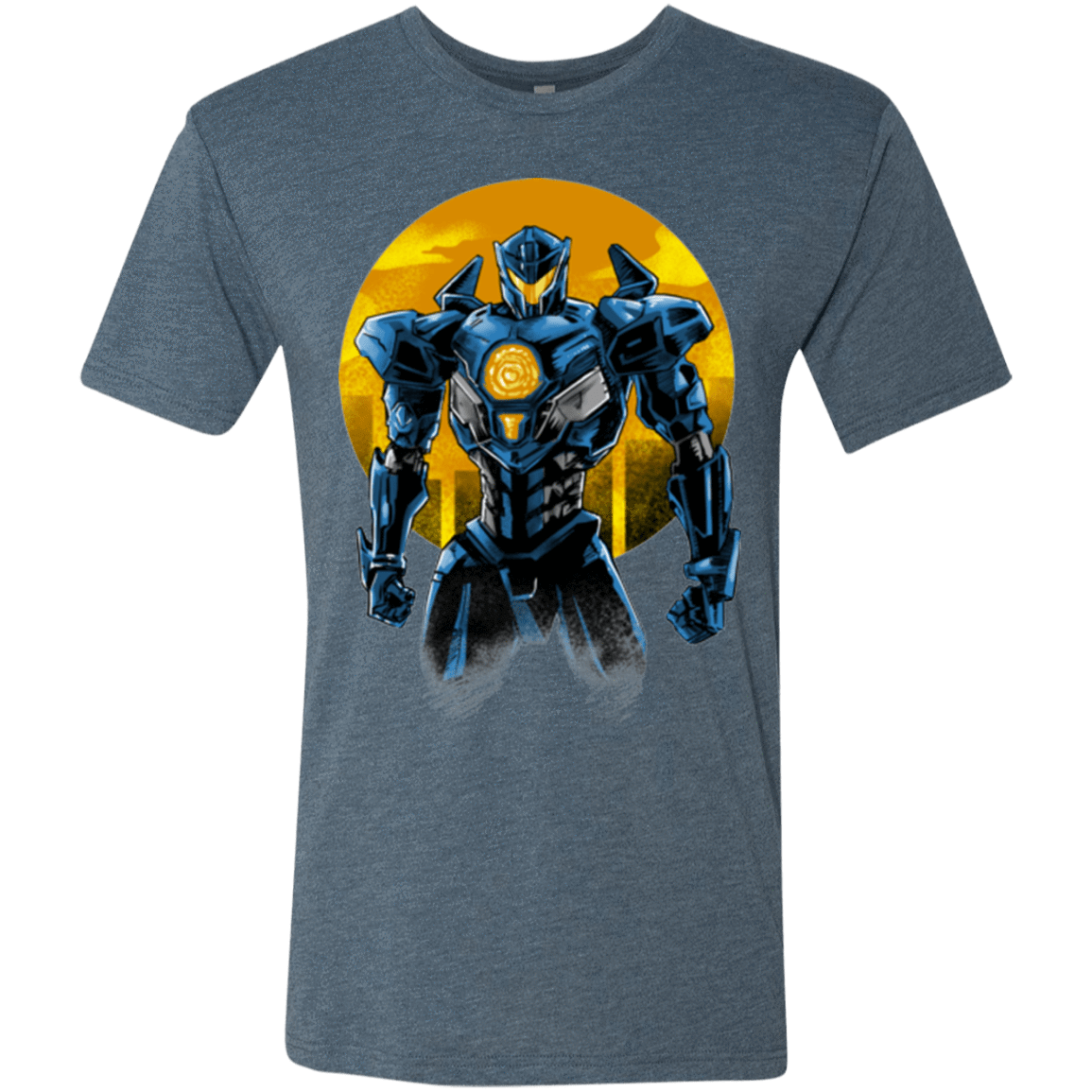 T-Shirts Indigo / S Titan Avenger Men's Triblend T-Shirt