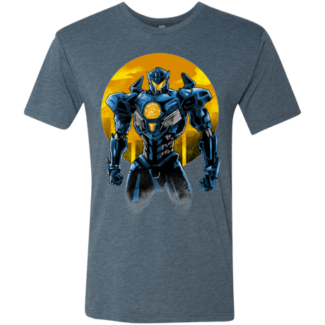 T-Shirts Indigo / S Titan Avenger Men's Triblend T-Shirt