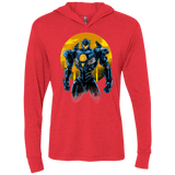 Titan Avenger Triblend Long Sleeve Hoodie Tee