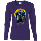 T-Shirts Purple / S Titan Avenger Women's Long Sleeve T-Shirt