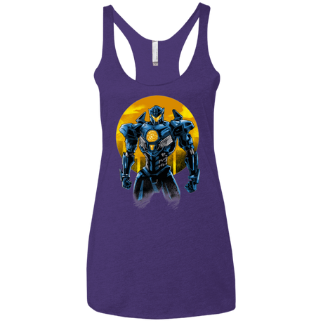 T-Shirts Purple Rush / X-Small Titan Avenger Women's Triblend Racerback Tank
