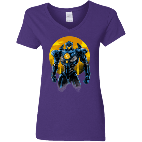 Titan Avenger Women's V-Neck T-Shirt