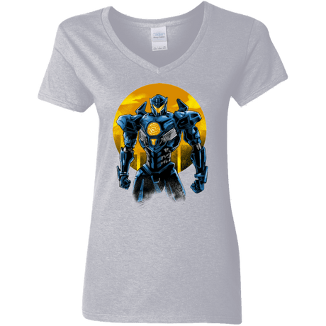 Titan Avenger Women's V-Neck T-Shirt