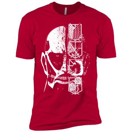 T-Shirts Red / YXS Titan Black Boys Premium T-Shirt