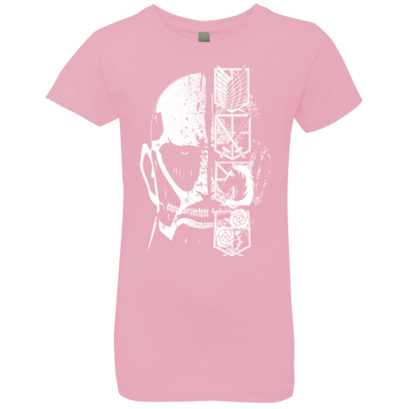 T-Shirts Light Pink / YXS Titan Black Girls Premium T-Shirt