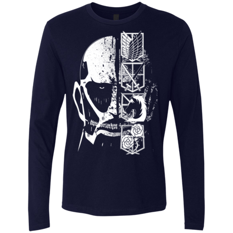 T-Shirts Midnight Navy / Small Titan Black Men's Premium Long Sleeve