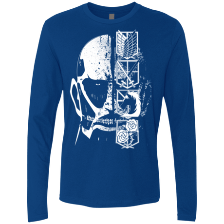 T-Shirts Royal / Small Titan Black Men's Premium Long Sleeve