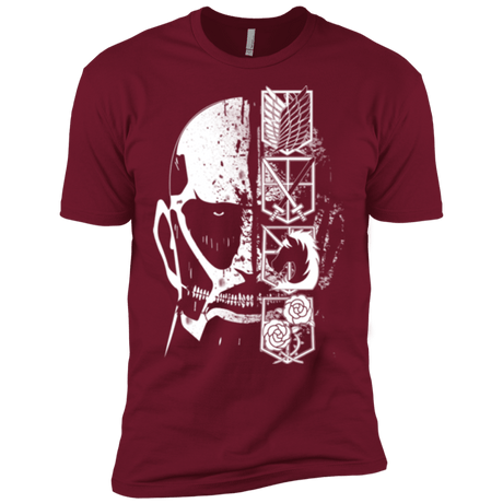 T-Shirts Cardinal / X-Small Titan Black Men's Premium T-Shirt