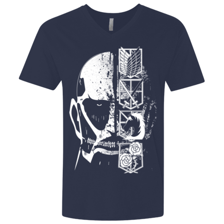 T-Shirts Midnight Navy / X-Small Titan Black Men's Premium V-Neck