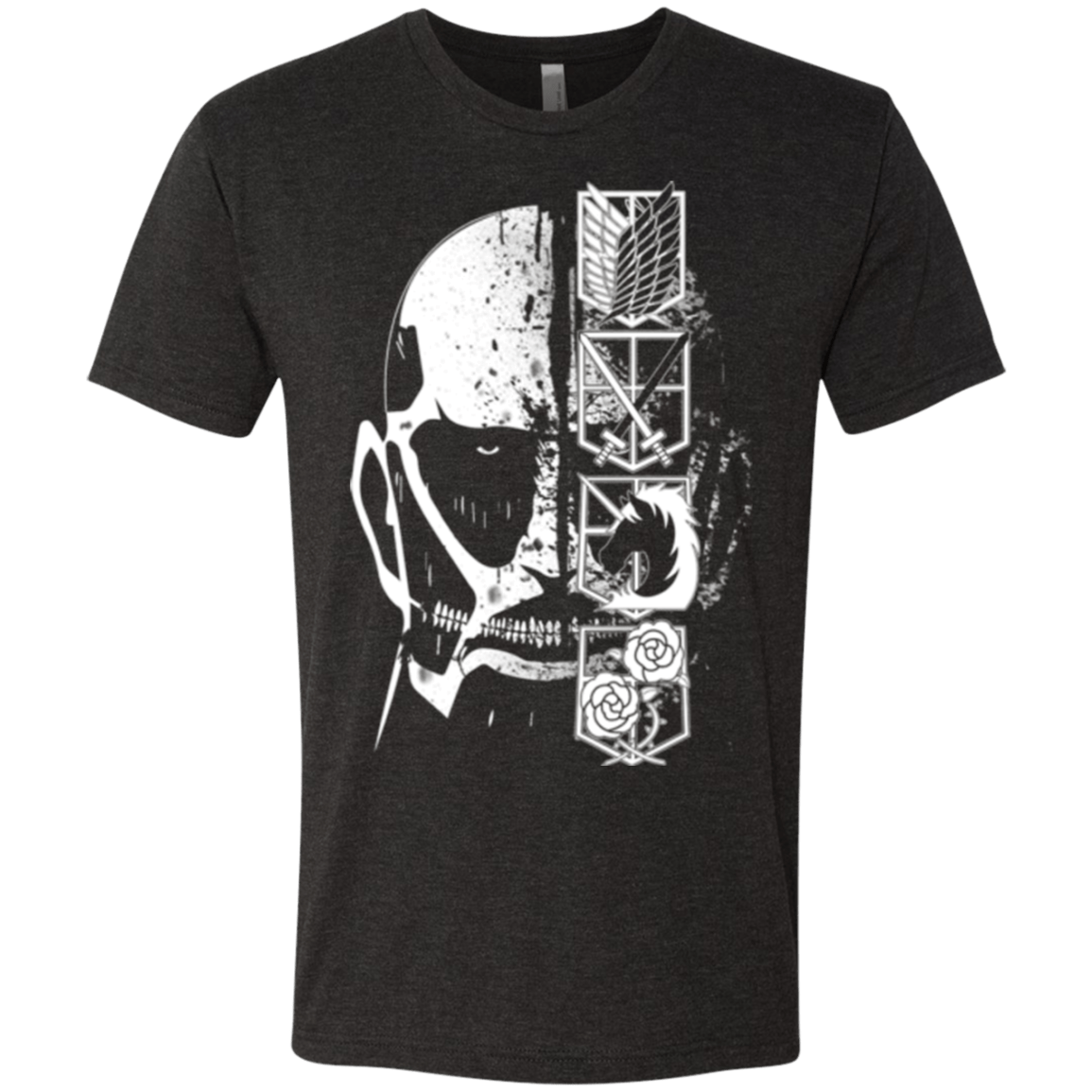 T-Shirts Vintage Black / Small Titan Black Men's Triblend T-Shirt