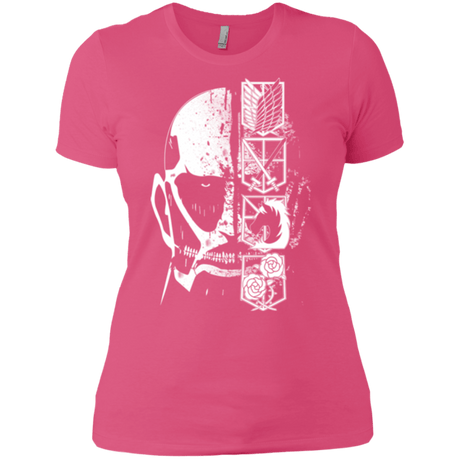 T-Shirts Hot Pink / X-Small Titan Black Women's Premium T-Shirt