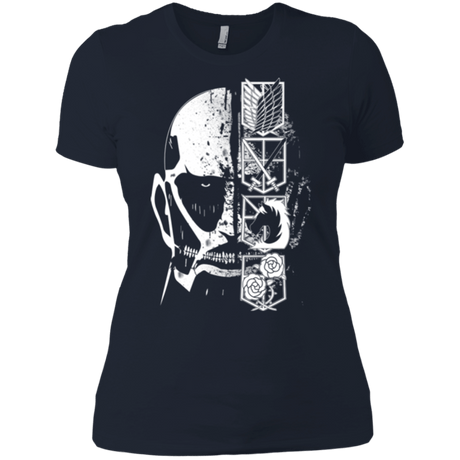 T-Shirts Midnight Navy / X-Small Titan Black Women's Premium T-Shirt