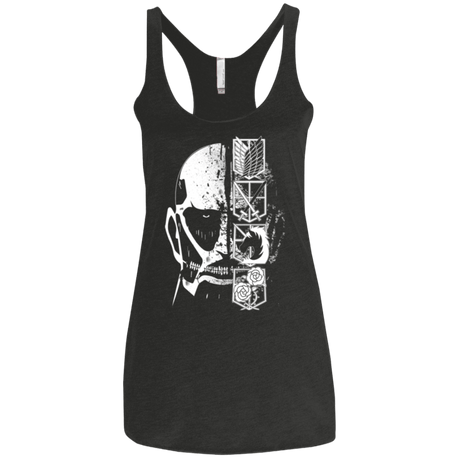 T-Shirts Vintage Black / X-Small Titan Black Women's Triblend Racerback Tank