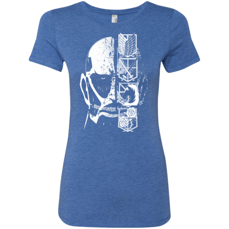 T-Shirts Vintage Royal / Small Titan Black Women's Triblend T-Shirt