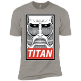 T-Shirts Light Grey / YXS Titan Boys Premium T-Shirt