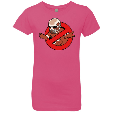 T-Shirts Hot Pink / YXS Titan Busters Girls Premium T-Shirt