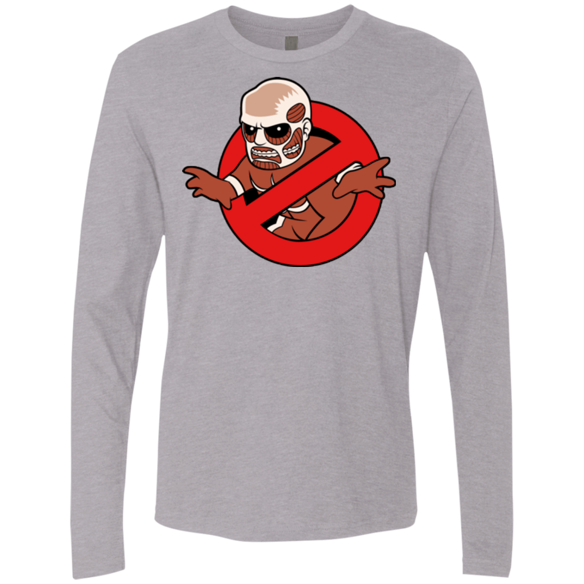 T-Shirts Heather Grey / Small Titan Busters Men's Premium Long Sleeve