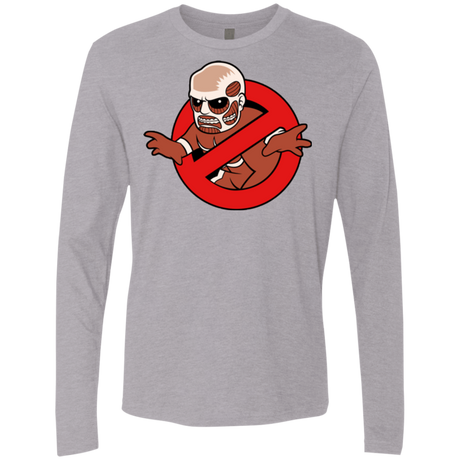 T-Shirts Heather Grey / Small Titan Busters Men's Premium Long Sleeve