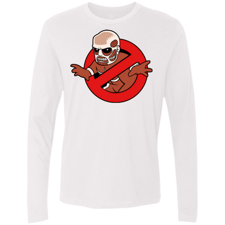T-Shirts White / Small Titan Busters Men's Premium Long Sleeve