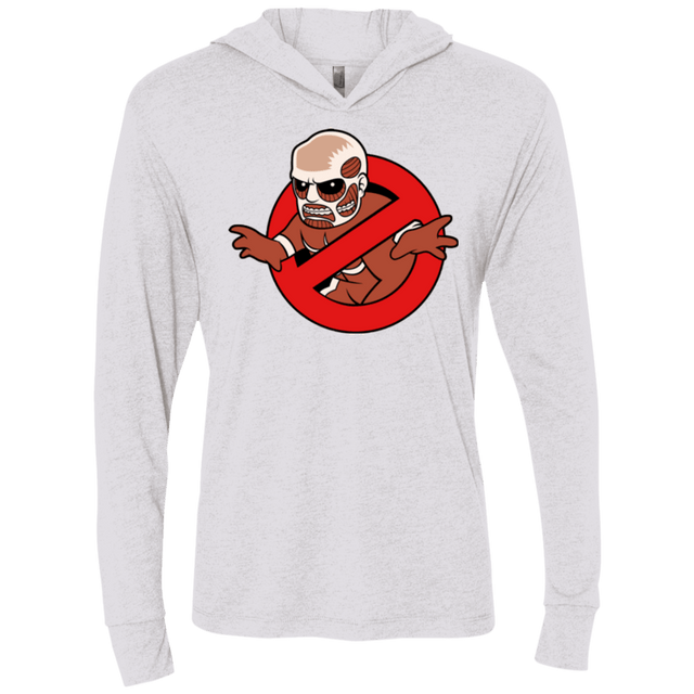 T-Shirts Heather White / X-Small Titan Busters Triblend Long Sleeve Hoodie Tee