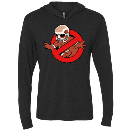 T-Shirts Vintage Black / X-Small Titan Busters Triblend Long Sleeve Hoodie Tee