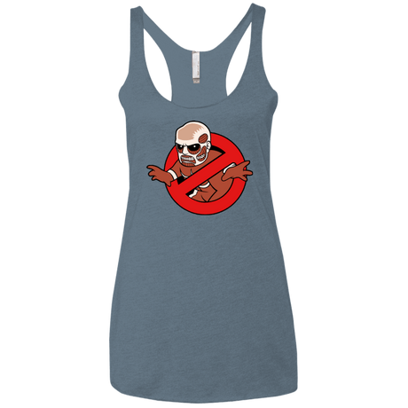 T-Shirts Indigo / X-Small Titan Busters Women's Triblend Racerback Tank