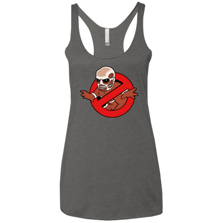 T-Shirts Premium Heather / X-Small Titan Busters Women's Triblend Racerback Tank