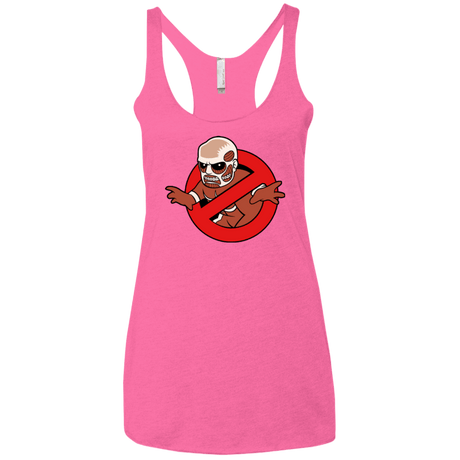 T-Shirts Vintage Pink / X-Small Titan Busters Women's Triblend Racerback Tank