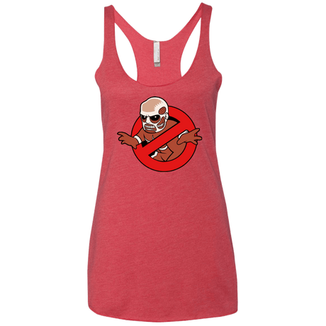 T-Shirts Vintage Red / X-Small Titan Busters Women's Triblend Racerback Tank