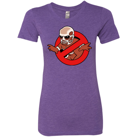 T-Shirts Purple Rush / Small Titan Busters Women's Triblend T-Shirt