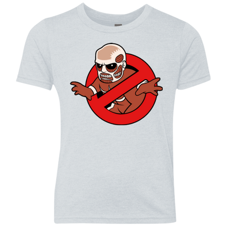T-Shirts Heather White / YXS Titan Busters Youth Triblend T-Shirt