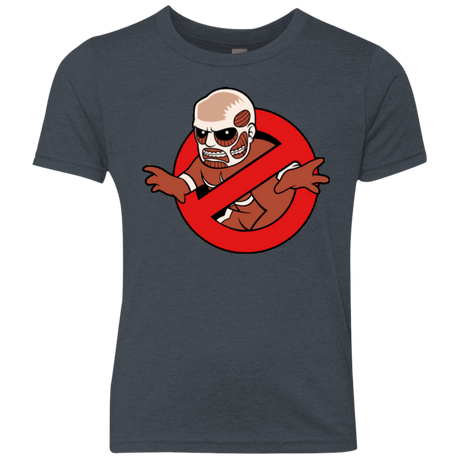 T-Shirts Vintage Navy / YXS Titan Busters Youth Triblend T-Shirt