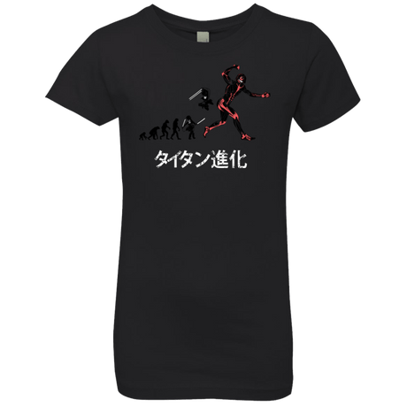 T-Shirts Black / YXS Titan Evolution Girls Premium T-Shirt