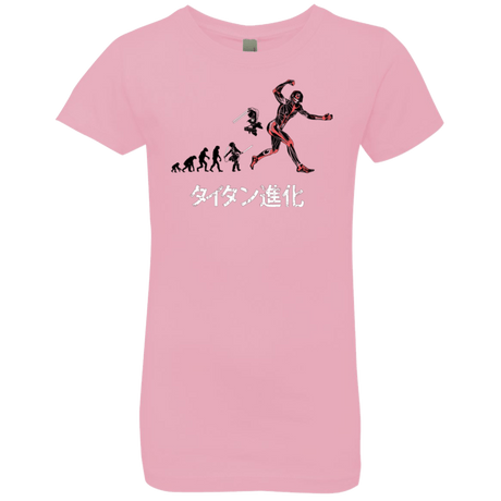 T-Shirts Light Pink / YXS Titan Evolution Girls Premium T-Shirt