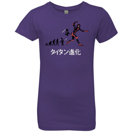 T-Shirts Purple Rush / YXS Titan Evolution Girls Premium T-Shirt