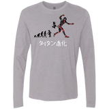 T-Shirts Heather Grey / Small Titan Evolution Men's Premium Long Sleeve