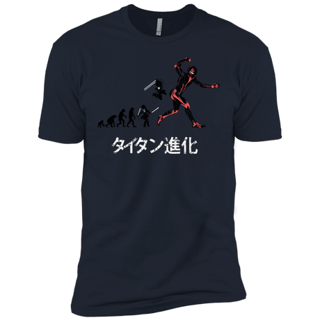 T-Shirts Midnight Navy / X-Small Titan Evolution Men's Premium T-Shirt