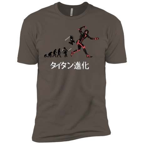 T-Shirts Warm Grey / X-Small Titan Evolution Men's Premium T-Shirt