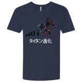 T-Shirts Midnight Navy / X-Small Titan Evolution Men's Premium V-Neck