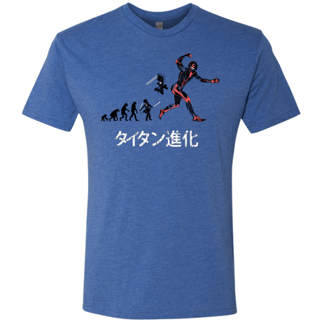 T-Shirts Vintage Royal / Small Titan Evolution Men's Triblend T-Shirt