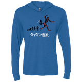 T-Shirts Vintage Royal / X-Small Titan Evolution Triblend Long Sleeve Hoodie Tee