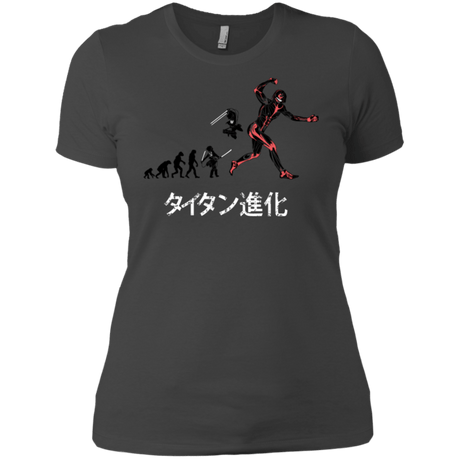 T-Shirts Heavy Metal / X-Small Titan Evolution Women's Premium T-Shirt