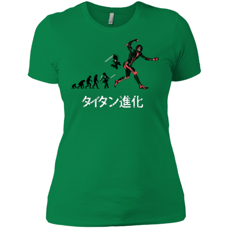 T-Shirts Kelly Green / X-Small Titan Evolution Women's Premium T-Shirt