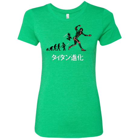 T-Shirts Envy / Small Titan Evolution Women's Triblend T-Shirt